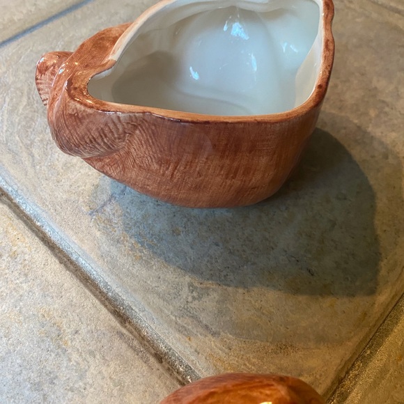 1980 Horchow Made in Italy Ceramic Monkey Trinket Box, Candy Dish - Picture 4 of 5